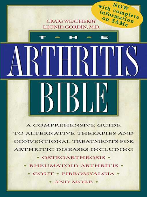 Title details for The Arthritis Bible by Craig Weatherby - Available